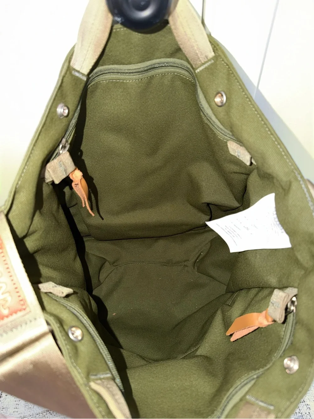 Olive Green Messenger Tote for Men Mystery Ranch